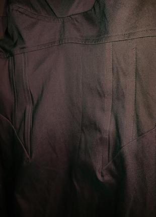 Платье-сарафан бордово-фиолетового цвета3 фото