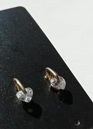 Сережки сердечка 2