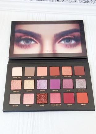 Палітра тіней для повік huda beauty desert сутінки2 фото