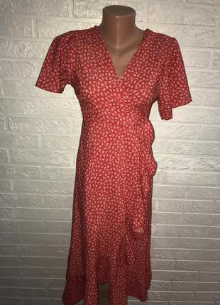 🌿сукня міді на запах