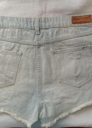 Крутые джинсовые рваные шорты бренда  premium denim3 фото