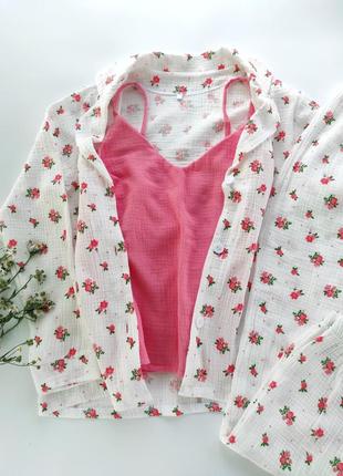 Піжамні комплекти з мусліну