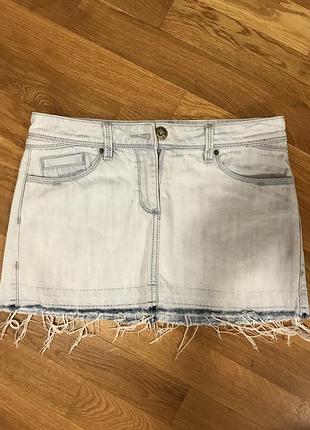 Джинсовая юбка topshop