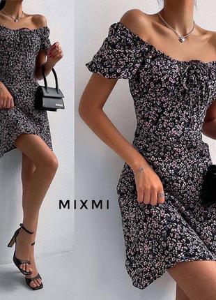 💜платье летнее миди💜42-44, 44-46