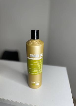 Шампунь поживний з аргановою олією kaypro special care nourishing shampoo 350мл