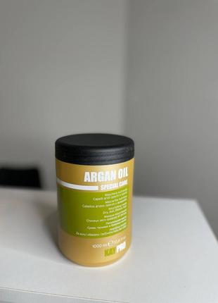 Маска поживна з аргановою олією kaypro special care nourishing mask 1000мл