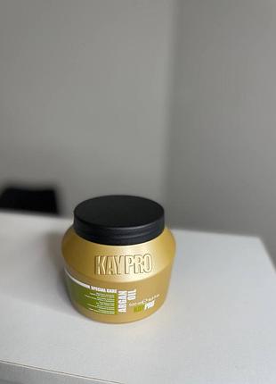 Маска поживна з аргановою олією kaypro special care nourishing mask 500ml