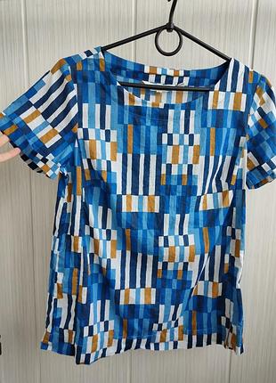 Тонкая лёгкая блуза из хлопка s/m
