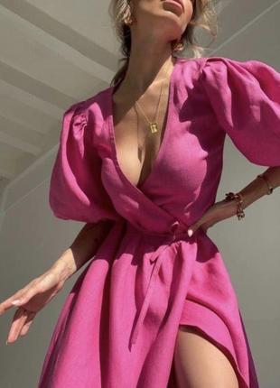 Рожева сукня2 фото