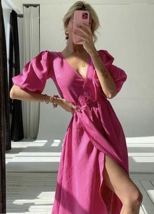 Рожева сукня1 фото