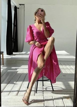 Рожева сукня3 фото