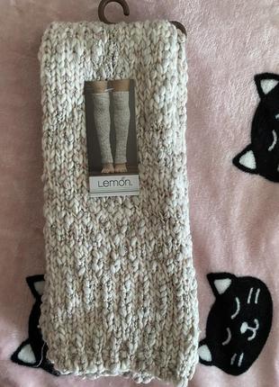 Гетры гольфы теплые носки