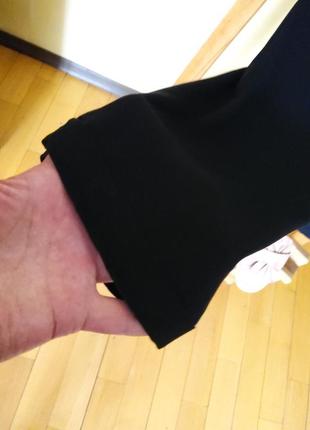 Чорні легкі віскоза штани батал на гумці з&a разів.54-584 фото