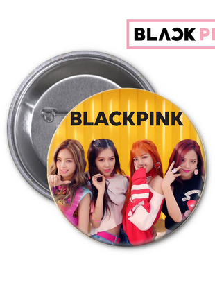 Значок kpop blackpink black pink