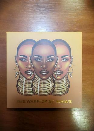 Juvia's place – палетка тіней the warrior eyeshadow palette