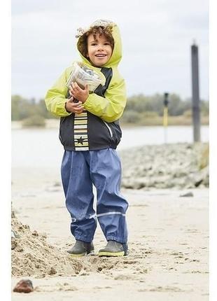 Комплект, костюм грязепруф, дощовик на хлопчика 86/92 см, lupilu6 фото