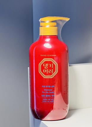 Шампунь для жирной кожи головы doori cosmetics, daeng gi meo ri
