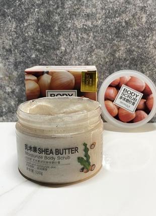 Скраб для тіла з олією ши bioaqua body scrub shea butter (120г)