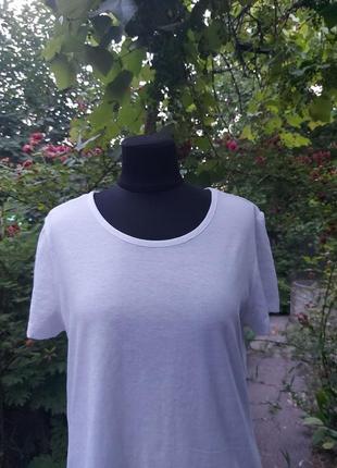 Базова білосніжна сорочка футболка queentex5 фото