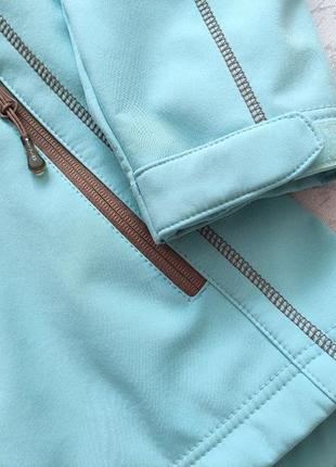 Термо куртка icepeak софтшелл на флисе , жіноча термокуртка на флісі4 фото