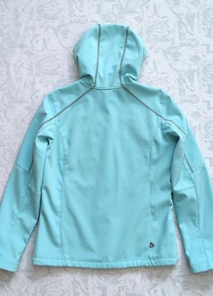 Термо куртка icepeak софтшелл на флисе , жіноча термокуртка на флісі10 фото