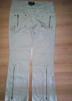 Креативные бежевые джинсы с низкой посадкой от coronel tapiocca