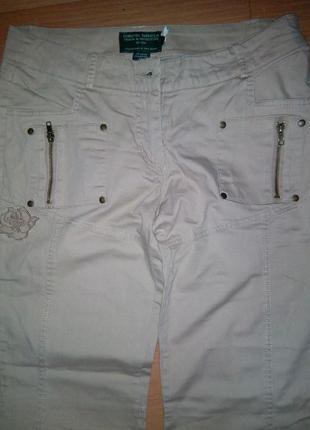 Креативные бежевые джинсы с низкой посадкой от coronel tapiocca5 фото