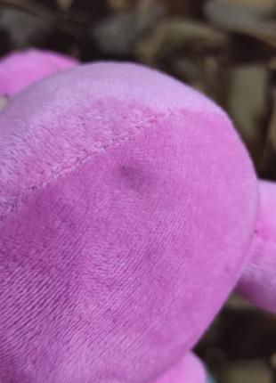 Розовый ушастый заяц4 фото