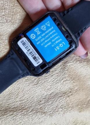 Часы чёрные