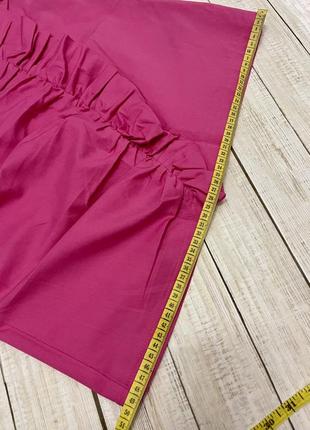 Чарівна спідниця юбка кольору фуксія7 фото