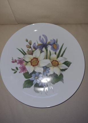 Винтаж 80-х коллекция коллекционных тарелок kaiser germany