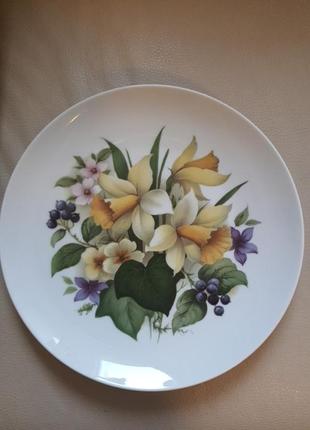 Винтаж 80-х коллекция коллекционных тарелок kaiser germany