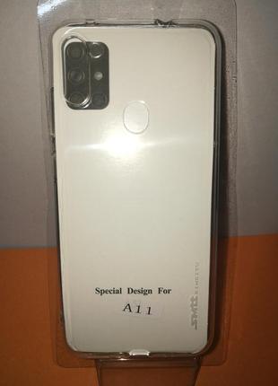 Силиконовый чехол накладка samsung a11 /a115