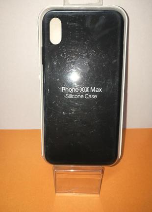 Силиконовый чехол накладка iphone xs max