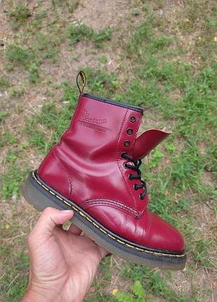 Вінтажні шкіряні черевики туфлі dr. martens 1460 1461 made in england