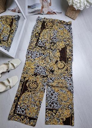 Брюки mona в стиле versace 5