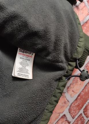 Утепленная стеганая куртка superdry5 фото