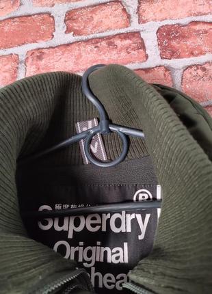 Утепленная стеганая куртка superdry8 фото