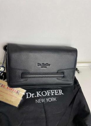 Кожаный органайзер dr.koffer original black