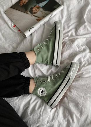 Кеди converse chuck 70 classic high top khaki2 фото