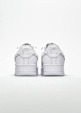 Женские кроссовки nike air force 1 w white 
 найк аир форс белые3 фото