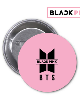 Значок kpop blackpink black pink