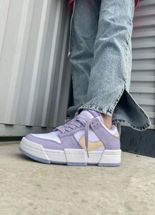 Кросівки nike dunk disrupt lilac