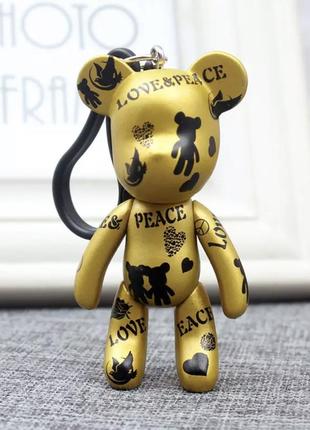 Мишко bearbrick брелок для ключів