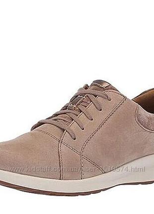 Р.35.5   clarks женские кожаные кроссовки  оригинал