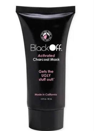 Маска-пленка для лица black off activated charcoal mask - пилинг лица