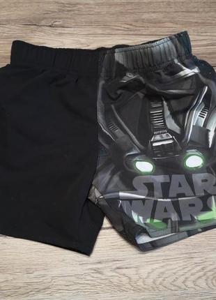 Star wars! пляжные шорты для мальчика! 110-116 cм, 4-6 лет.