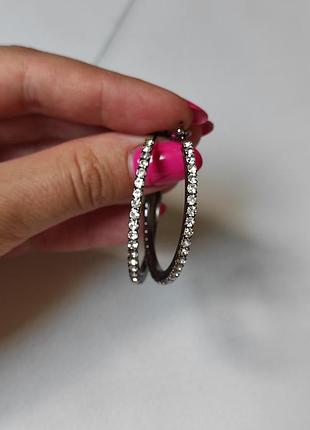 Серьги кольца