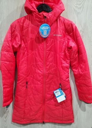 Жіноче пальто куртка термо columbia mighty light hooded jacket  xs колумбия пальто хс6 фото