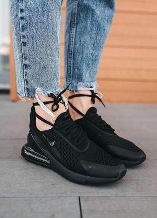 Мужские кроссовки nike air max 270 black 40-41-42-43-44-45